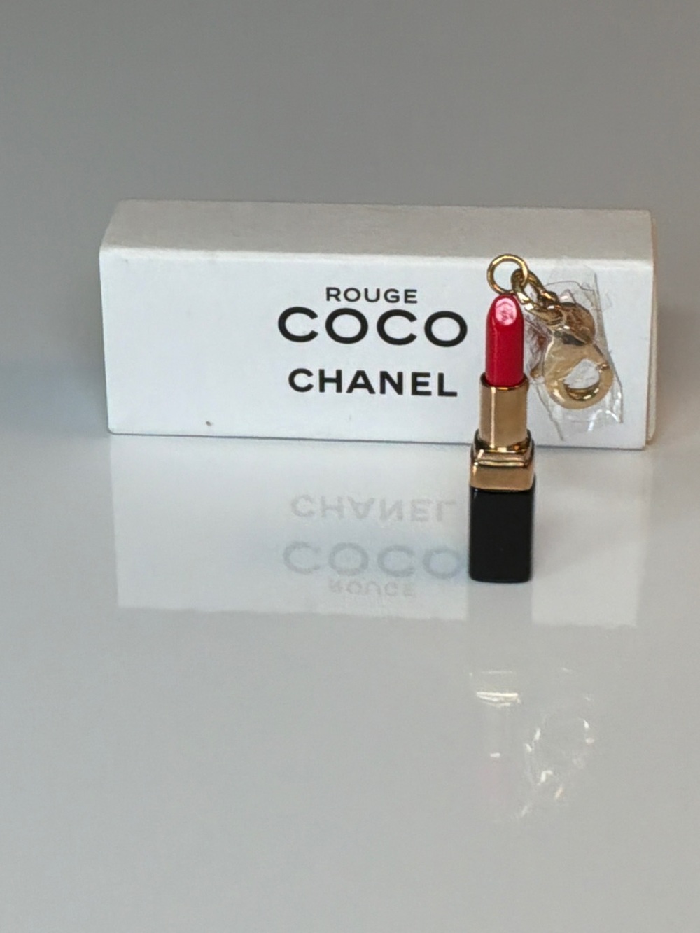 Chanel Rouge Coco Mini Lipstick Charm in Red, new/Unused